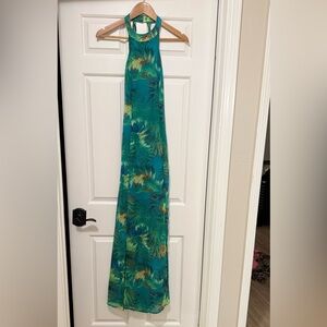 Lulu's Teal and Turquoise Dress